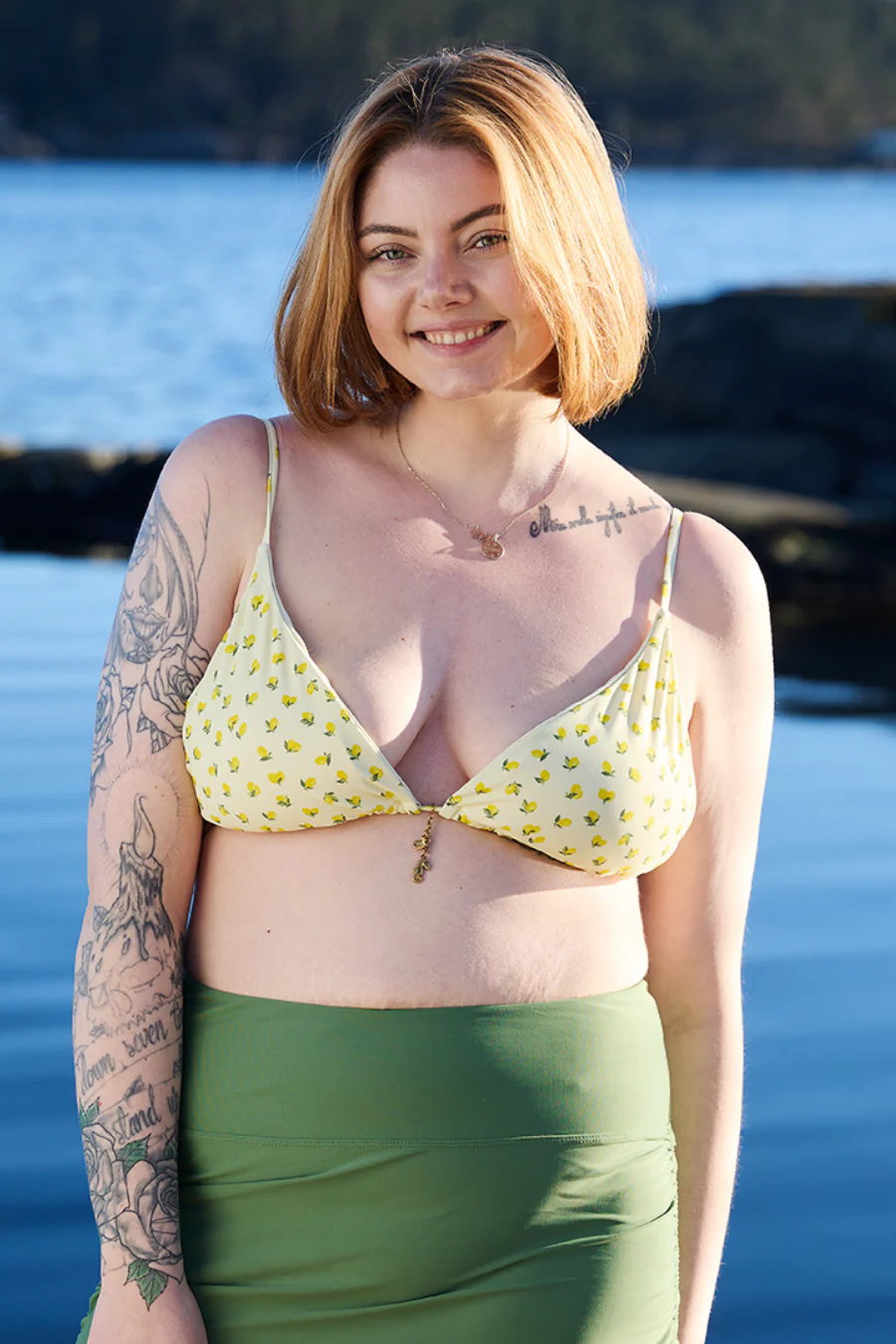 Split bikinitopper